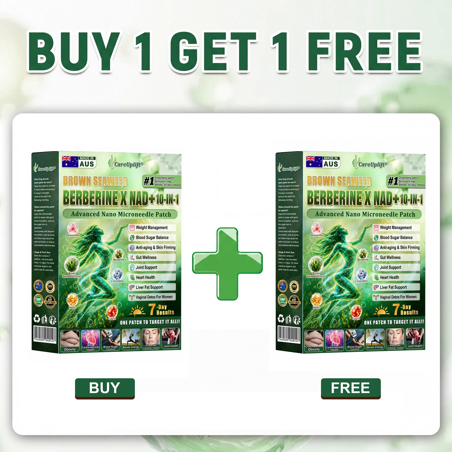 𝑶𝒇𝒇𝒊𝒄𝒊𝒂𝒍 𝑺𝒕𝒐𝒓𝒆 | 𝐍𝐞𝐰!🍀𝐂𝐚𝐫𝐞𝐔𝐩𝐥𝐢𝐟𝐭® 𝐁𝐫𝐨𝐰𝐧 𝐒𝐞𝐚𝐰𝐞𝐞𝐝× 𝐁𝐞𝐫𝐛𝐞𝐫𝐢𝐧𝐞× 𝐍𝐃𝐀+ 𝟏𝟎-𝐢𝐧-𝟏 𝐍𝐚𝐧𝐨 𝐌𝐢𝐜𝐫𝐨𝐧𝐞𝐞𝐝𝐥𝐞 𝐏𝐚𝐭𝐜𝐡(𝐉𝐮𝐬𝐭 𝐨𝐧𝐜𝐞 𝐚 𝐝𝐚𝐲, 𝐯𝐢𝐬𝐢𝐛𝐥𝐞 𝐜𝐡𝐚𝐧𝐠𝐞𝐬 𝐢𝐧 𝟕 𝐝𝐚𝐲𝐬）𝘽𝙚𝙧𝙗𝙚𝙧𝙞𝙣𝙚 + 𝐁𝐫𝐨𝐰𝐧 𝐒𝐞𝐚𝐰𝐞𝐞𝐝 𝙁𝙤𝙧𝙢𝙪𝙡𝙖 ✅ 𝐅𝐨𝐫 𝐨𝐛𝐞𝐬𝐢𝐭𝐲, 𝗟𝗼𝗼𝘀𝗲 𝘀𝗸𝗶𝗻,𝐝𝐢𝐚𝐛𝐞𝐭𝐞𝐬, 𝐬𝐥𝐞𝐞𝐩 𝐚𝐩𝐧𝐞𝐚, 𝐣𝐨𝐢𝐧𝐭 𝐢𝐬𝐬𝐮𝐞𝐬, 𝐚𝐧𝐝 𝐦𝐨𝐫𝐞💯💯