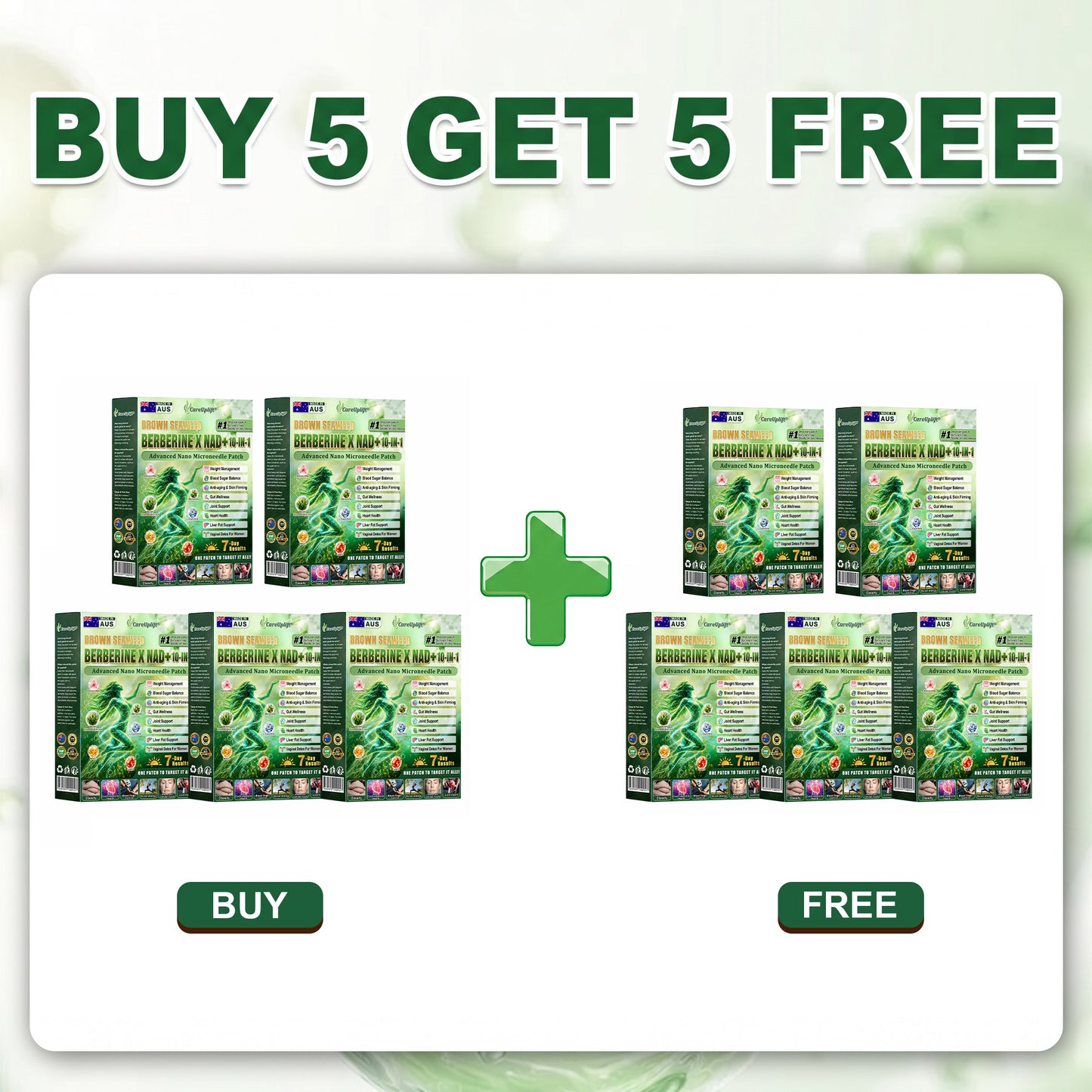 𝑶𝒇𝒇𝒊𝒄𝒊𝒂𝒍 𝑺𝒕𝒐𝒓𝒆 | 𝐍𝐞𝐰!🍀𝐂𝐚𝐫𝐞𝐔𝐩𝐥𝐢𝐟𝐭® 𝐁𝐫𝐨𝐰𝐧 𝐒𝐞𝐚𝐰𝐞𝐞𝐝× 𝐁𝐞𝐫𝐛𝐞𝐫𝐢𝐧𝐞× 𝐍𝐃𝐀+ 𝟏𝟎-𝐢𝐧-𝟏 𝐍𝐚𝐧𝐨 𝐌𝐢𝐜𝐫𝐨𝐧𝐞𝐞𝐝𝐥𝐞 𝐏𝐚𝐭𝐜𝐡(𝐉𝐮𝐬𝐭 𝐨𝐧𝐜𝐞 𝐚 𝐝𝐚𝐲, 𝐯𝐢𝐬𝐢𝐛𝐥𝐞 𝐜𝐡𝐚𝐧𝐠𝐞𝐬 𝐢𝐧 𝟕 𝐝𝐚𝐲𝐬）𝘽𝙚𝙧𝙗𝙚𝙧𝙞𝙣𝙚 + 𝐁𝐫𝐨𝐰𝐧 𝐒𝐞𝐚𝐰𝐞𝐞𝐝 𝙁𝙤𝙧𝙢𝙪𝙡𝙖 ✅ 𝐅𝐨𝐫 𝐨𝐛𝐞𝐬𝐢𝐭𝐲, 𝗟𝗼𝗼𝘀𝗲 𝘀𝗸𝗶𝗻,𝐝𝐢𝐚𝐛𝐞𝐭𝐞𝐬, 𝐬𝐥𝐞𝐞𝐩 𝐚𝐩𝐧𝐞𝐚, 𝐣𝐨𝐢𝐧𝐭 𝐢𝐬𝐬𝐮𝐞𝐬, 𝐚𝐧𝐝 𝐦𝐨𝐫𝐞💯💯