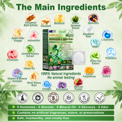 𝑶𝒇𝒇𝒊𝒄𝒊𝒂𝒍 𝑺𝒕𝒐𝒓𝒆 | 𝐍𝐞𝐰!🍀𝐂𝐚𝐫𝐞𝐔𝐩𝐥𝐢𝐟𝐭® 𝐁𝐫𝐨𝐰𝐧 𝐒𝐞𝐚𝐰𝐞𝐞𝐝× 𝐁𝐞𝐫𝐛𝐞𝐫𝐢𝐧𝐞× 𝐍𝐃𝐀+ 𝟏𝟎-𝐢𝐧-𝟏 𝐍𝐚𝐧𝐨 𝐌𝐢𝐜𝐫𝐨𝐧𝐞𝐞𝐝𝐥𝐞 𝐏𝐚𝐭𝐜𝐡(𝐉𝐮𝐬𝐭 𝐨𝐧𝐜𝐞 𝐚 𝐝𝐚𝐲, 𝐯𝐢𝐬𝐢𝐛𝐥𝐞 𝐜𝐡𝐚𝐧𝐠𝐞𝐬 𝐢𝐧 𝟕 𝐝𝐚𝐲𝐬）𝘽𝙚𝙧𝙗𝙚𝙧𝙞𝙣𝙚 + 𝐁𝐫𝐨𝐰𝐧 𝐒𝐞𝐚𝐰𝐞𝐞𝐝 𝙁𝙤𝙧𝙢𝙪𝙡𝙖 ✅ 𝐅𝐨𝐫 𝐨𝐛𝐞𝐬𝐢𝐭𝐲, 𝗟𝗼𝗼𝘀𝗲 𝘀𝗸𝗶𝗻,𝐝𝐢𝐚𝐛𝐞𝐭𝐞𝐬, 𝐬𝐥𝐞𝐞𝐩 𝐚𝐩𝐧𝐞𝐚, 𝐣𝐨𝐢𝐧𝐭 𝐢𝐬𝐬𝐮𝐞𝐬, 𝐚𝐧𝐝 𝐦𝐨𝐫𝐞💯💯